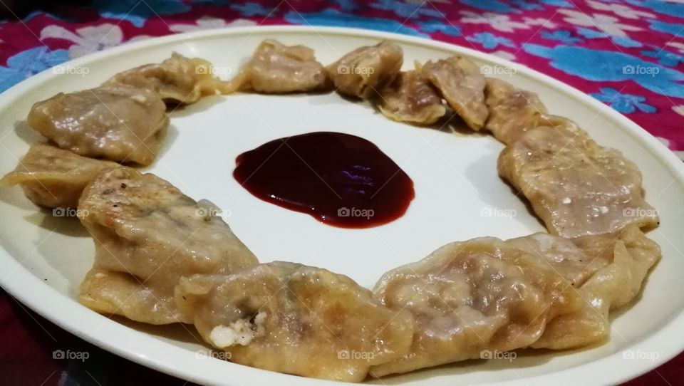 home made momos