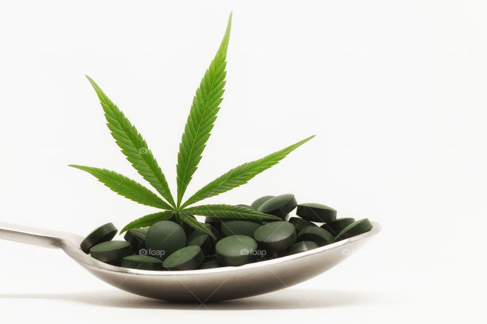 Cannabis in tablet form