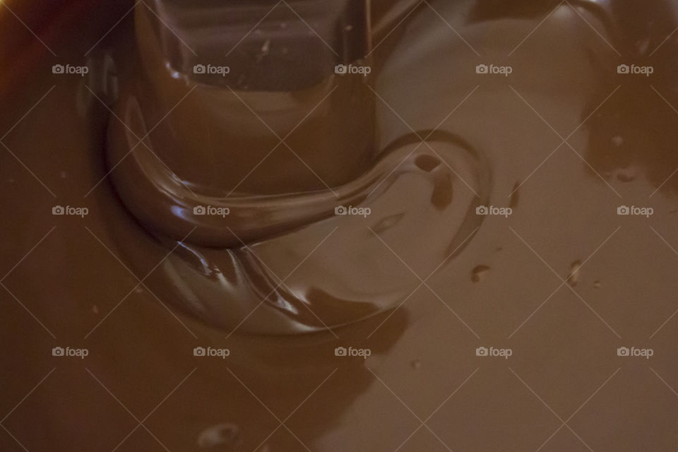 Melting chocolate 