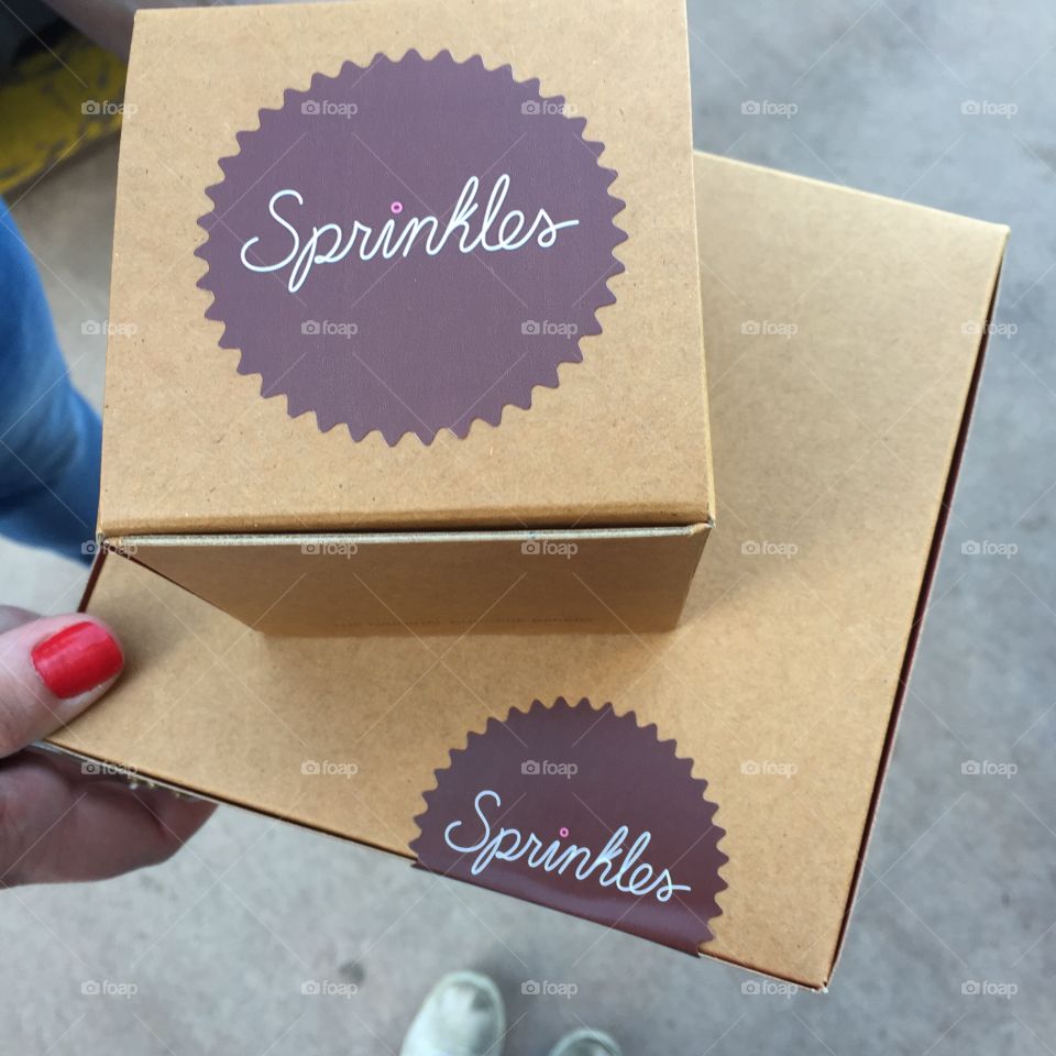 Sprinkles Cupcakes In Box