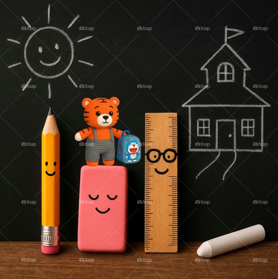 Every new school year begins with the smell of sharpened pencils,new erasers and the excitement of a bag full of dreams. School is not just a place to learn, it is a place to create sweet childhood stories.