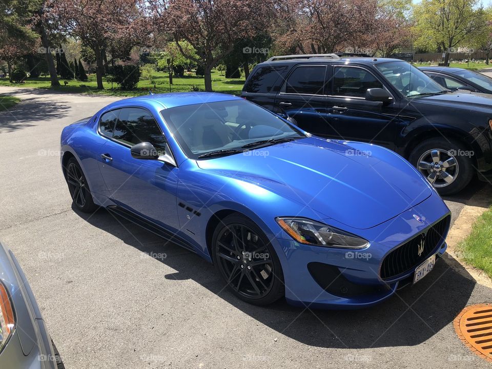 Carbon fibre maserati 