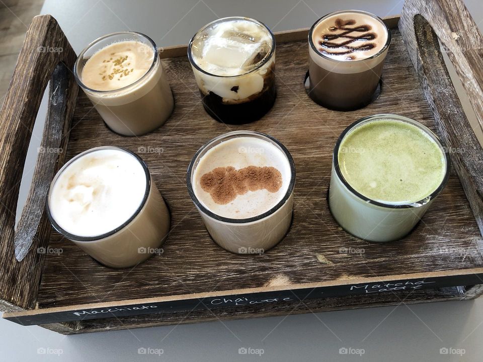 Coffee and Tea Flight