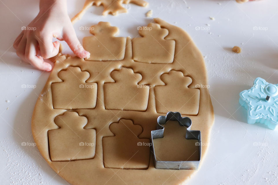 preparing snacks for Santa