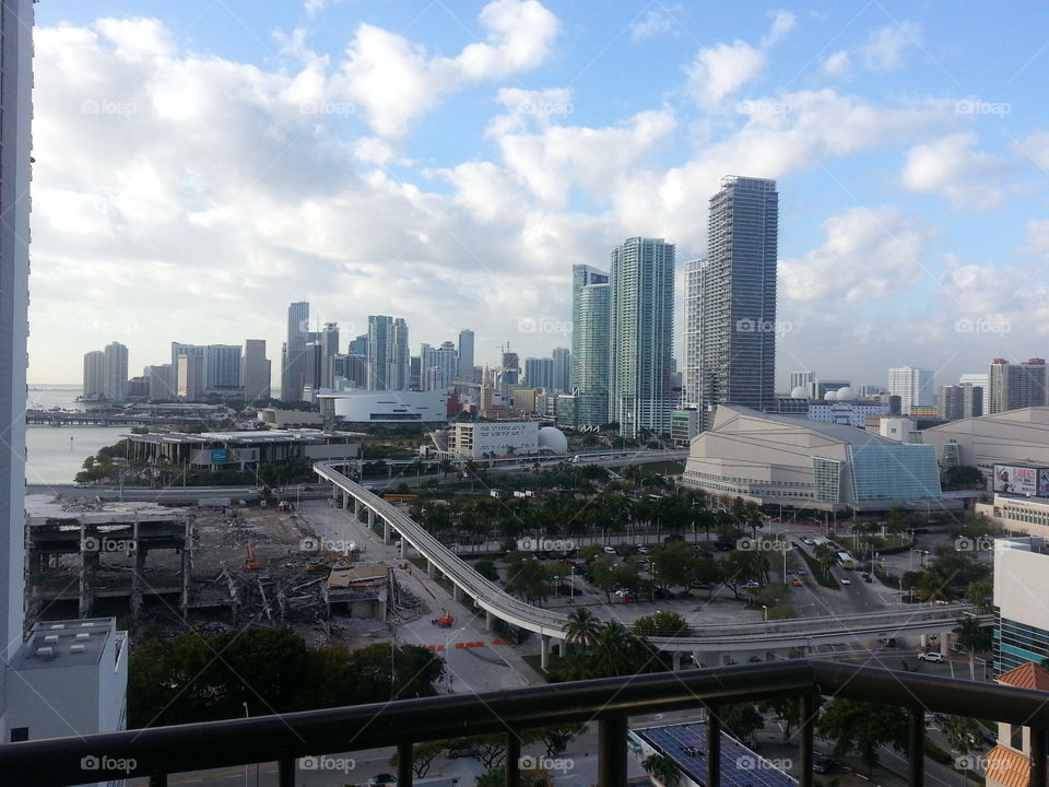 Miami skyline. One of my favorite cities
