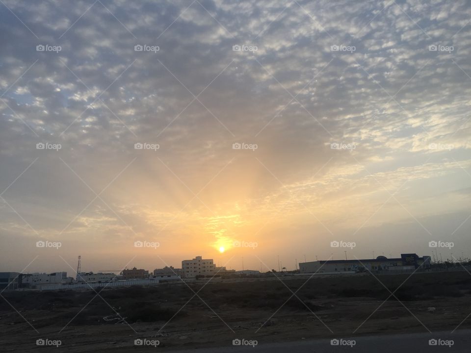 Bahrain sunset 