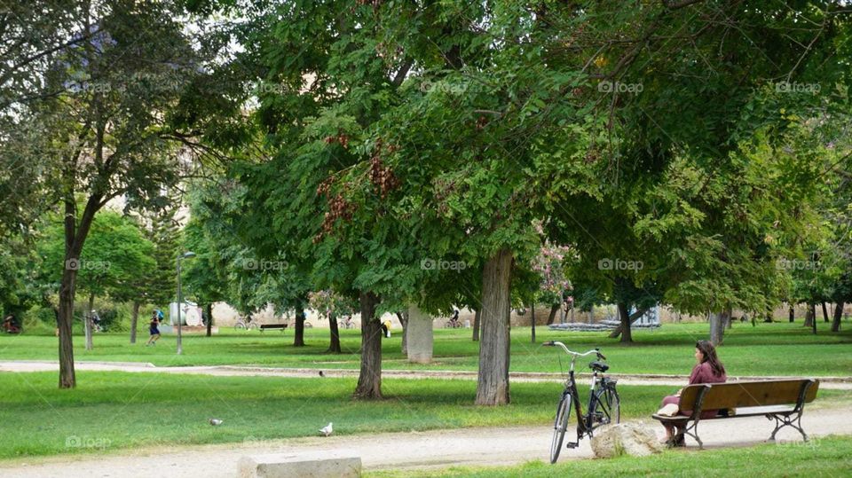 Bycicle#human#nature#park