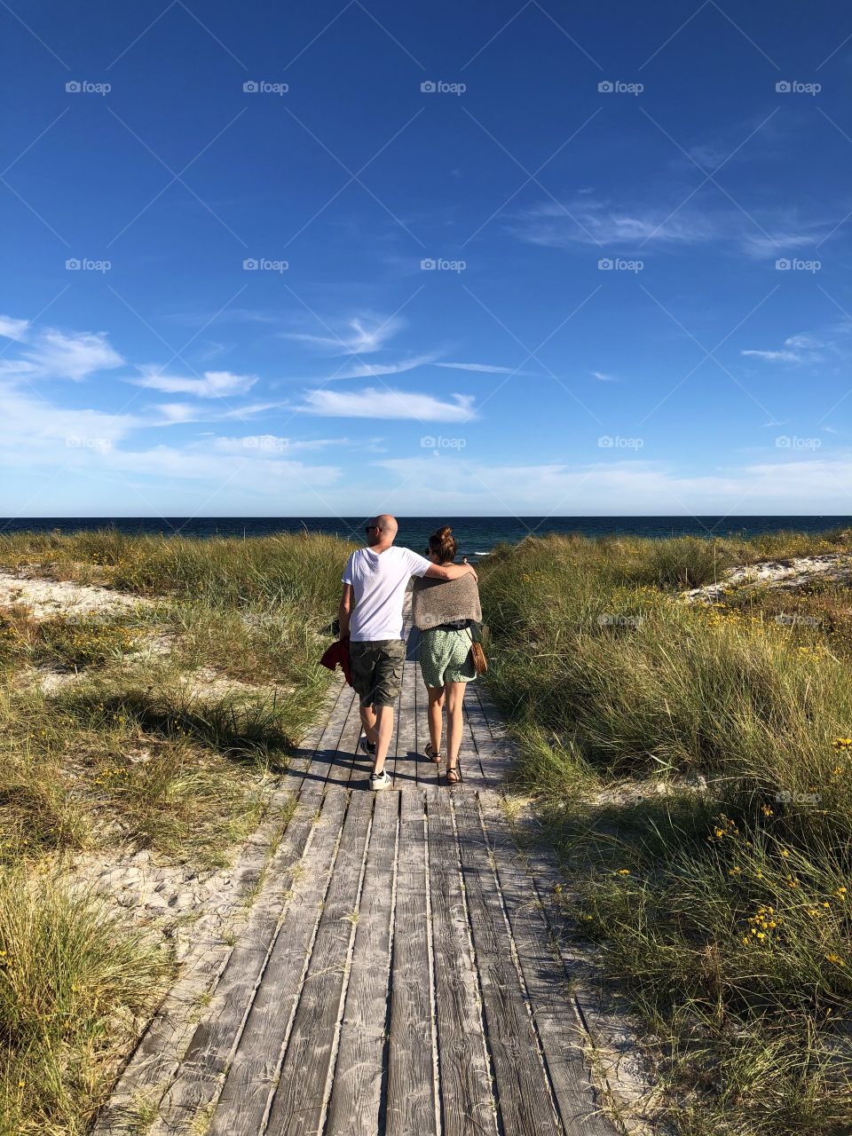 Summerdays together at the beach