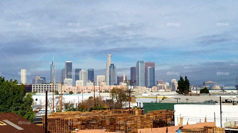 downtown Los Angeles Skyline