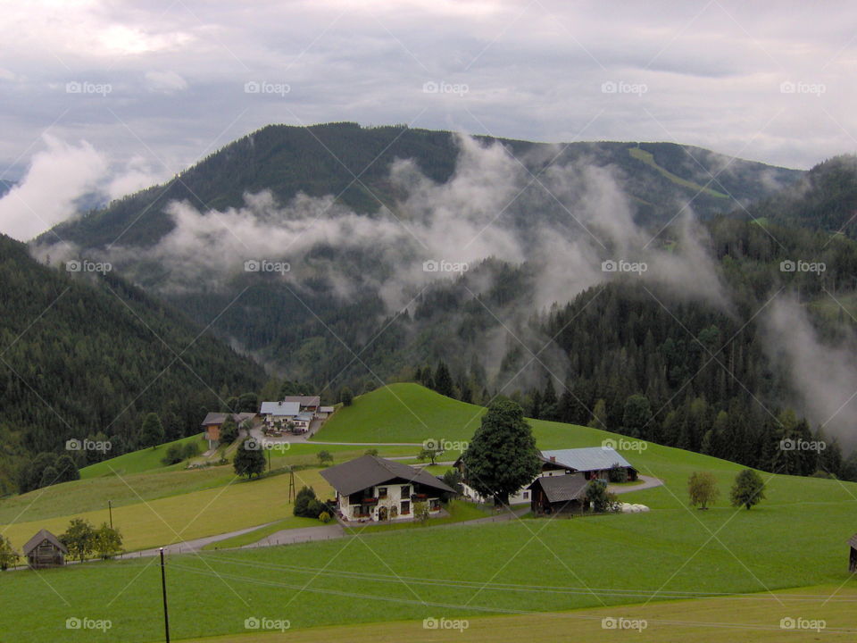 Landscape in Austria