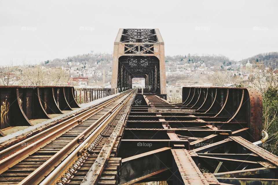 Railway, No Person, Train, Travel, Railroad Track