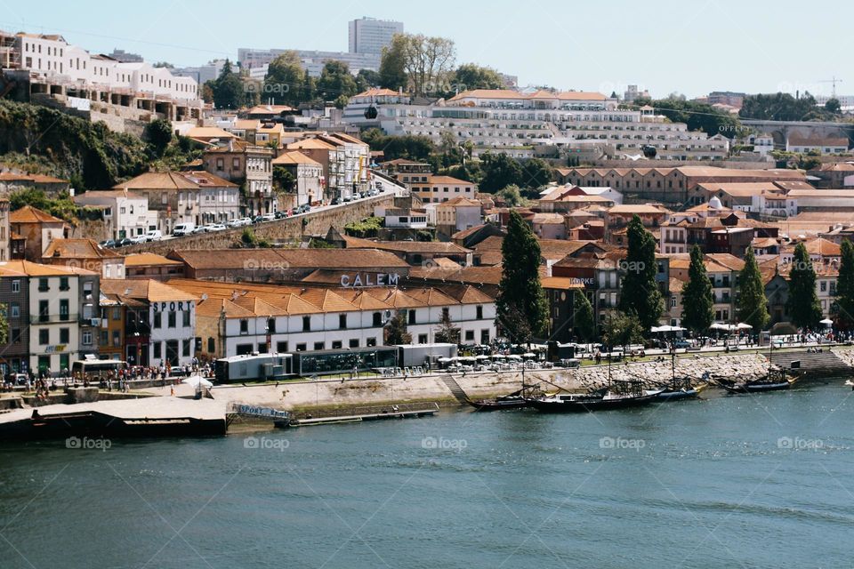 Beautiful view of city, Porto, Portugal 