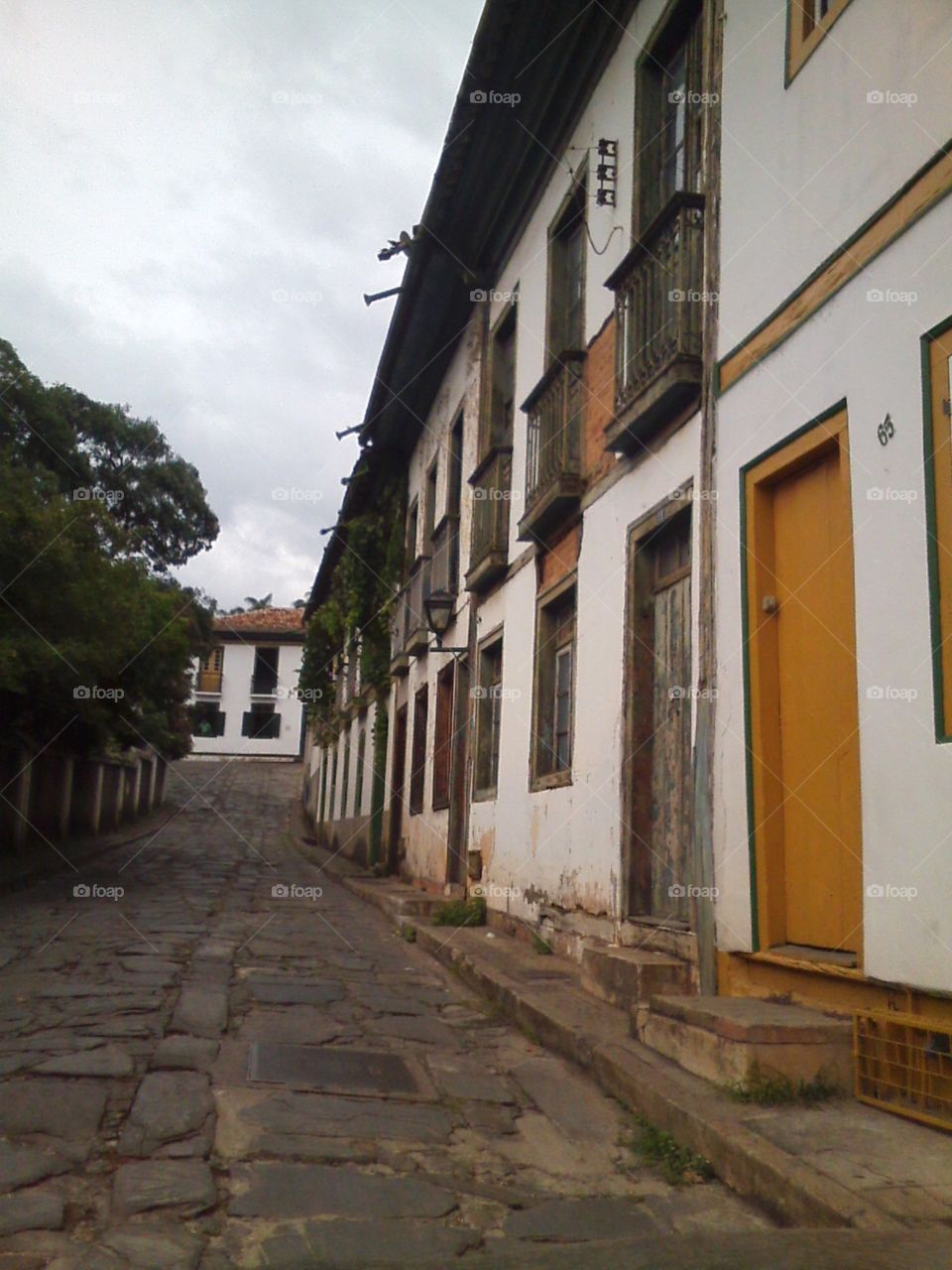 casa da Chica da Silva ao fundo - Diamantina - MG