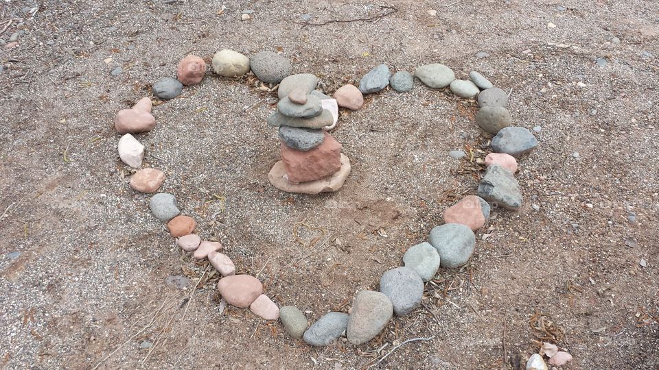 Red Rock Crossing Heart. This was in an area in Sedona AZ where there were several energy vorteces. 