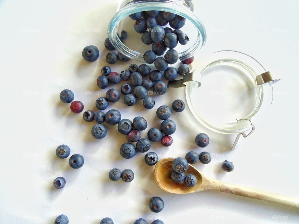 Blueberries in a bowl