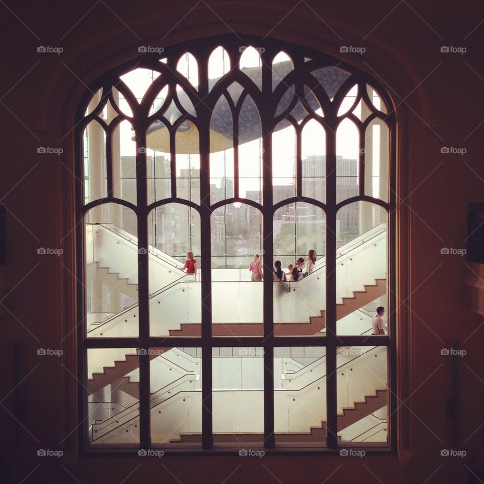 nature pattern art window by mchlltrn