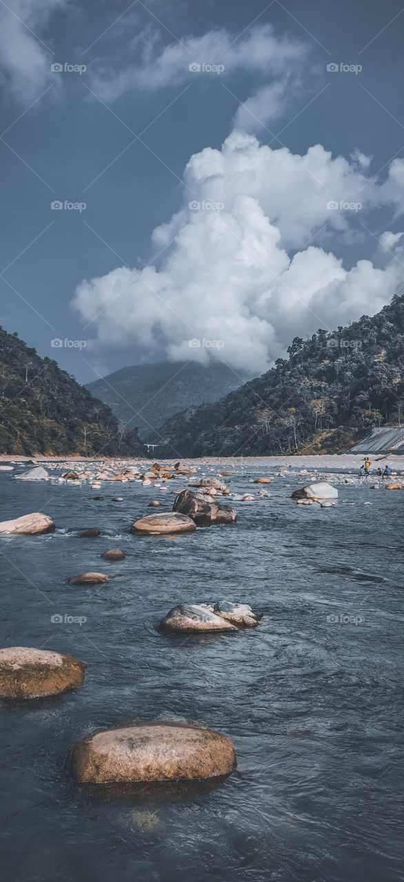 Be still like a mountain and flow like a great river. 
a snap of river (wallpaper content)