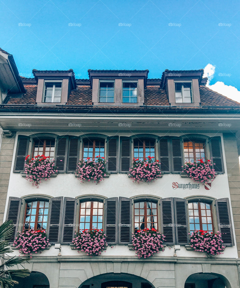 Streets of Thun, Switzerland