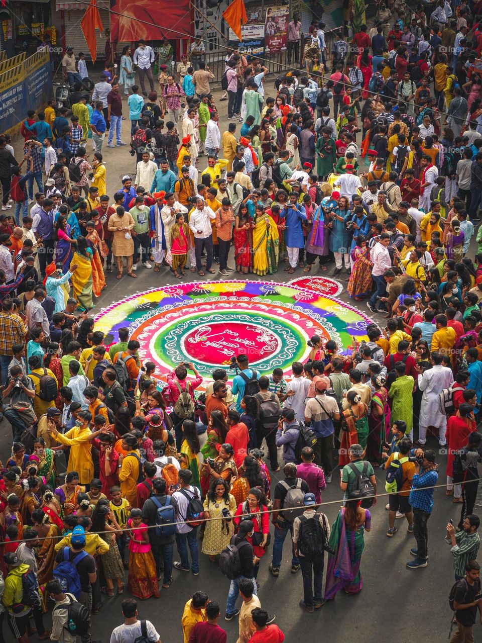 Gudi padwa festival amongst the people in mumbai!