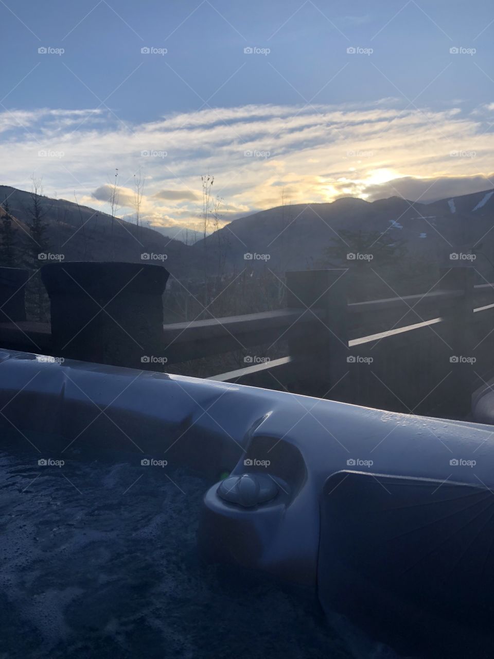Sunrise in Vail Village 