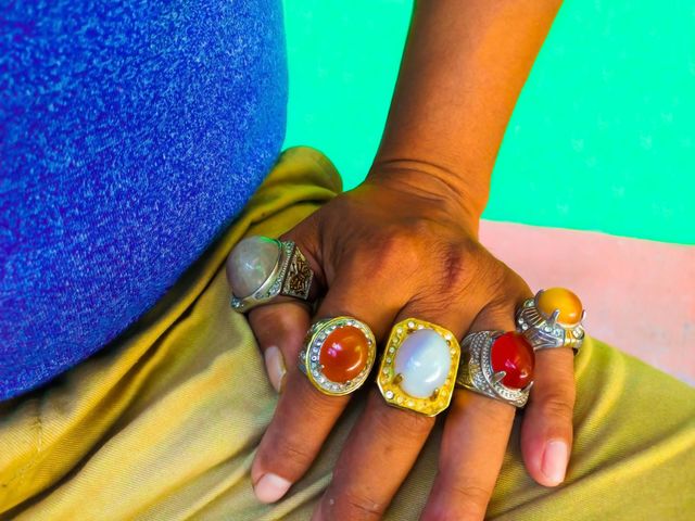 Agate rings