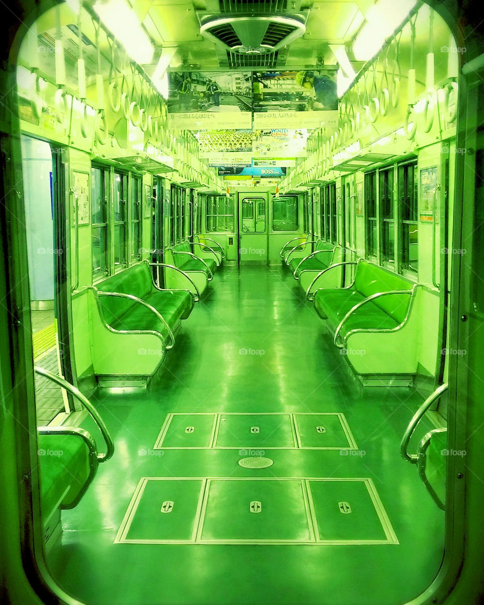 Osaka Subway train