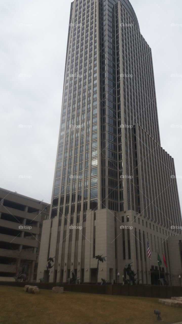 building in downtown omaha