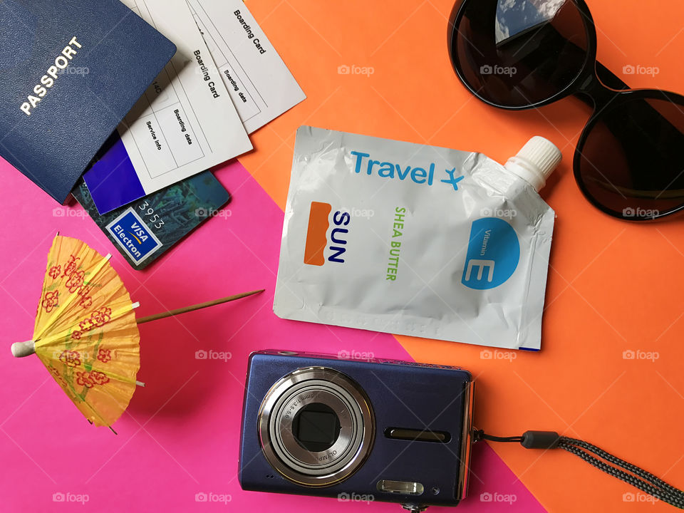 Summer travel items 