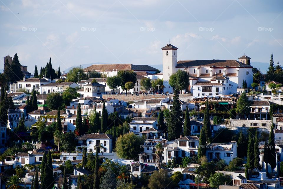 View of the Albaicin. 