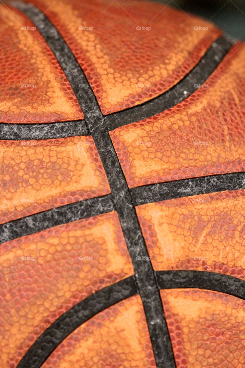 basketball leather