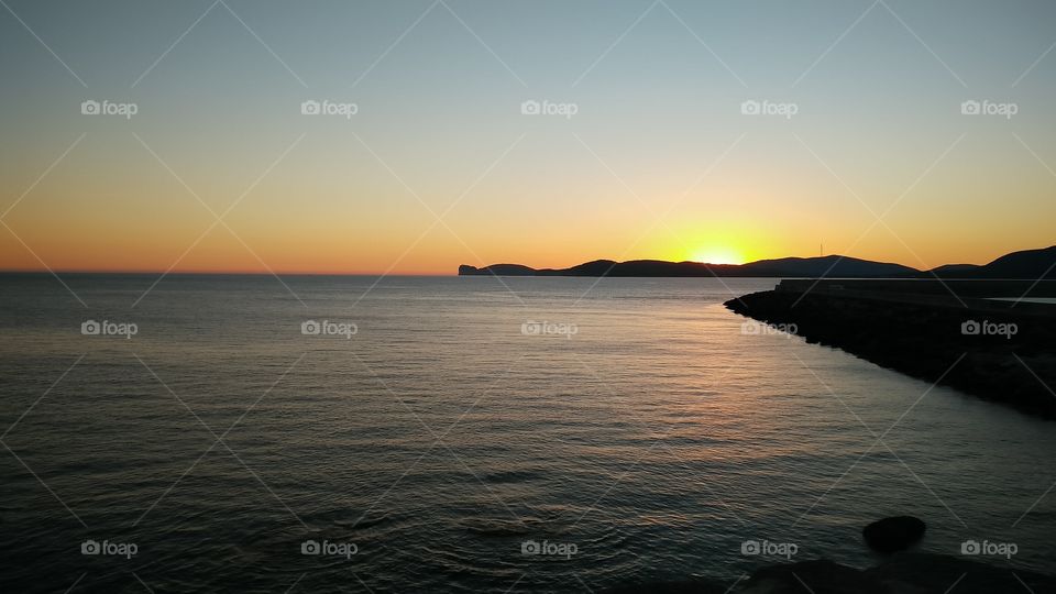 ALGHERO sunset
