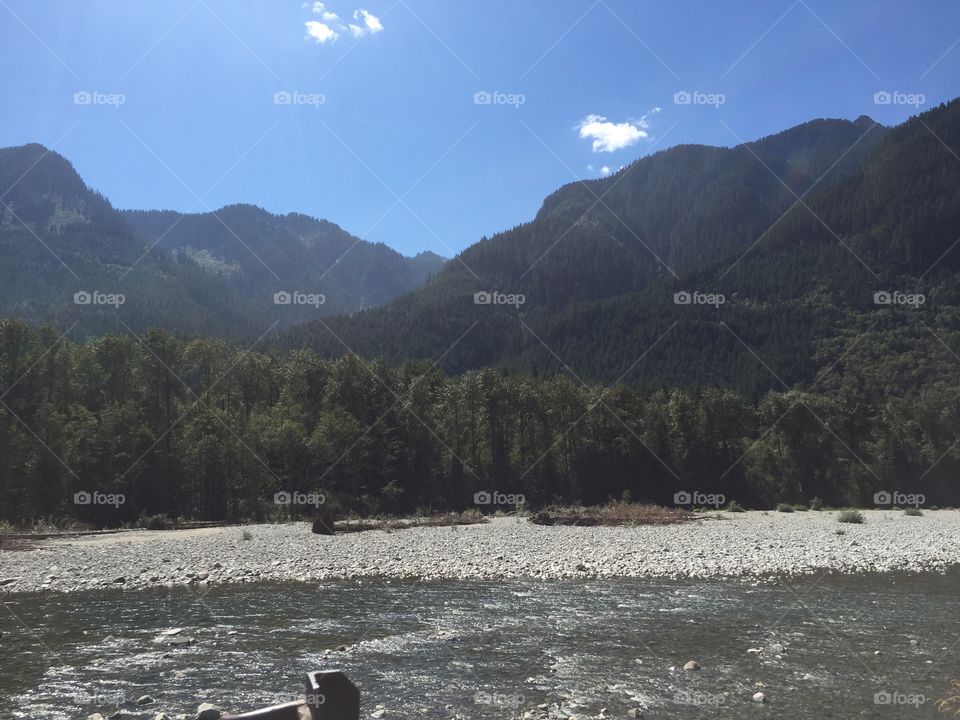 Water, Landscape, Mountain, Lake, Tree