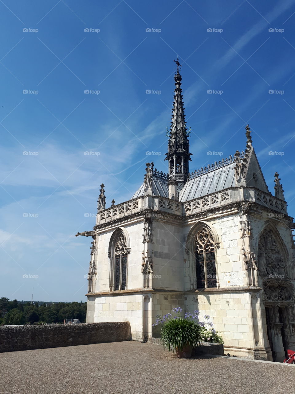 Basilica burial place of Leonardo da Vinci