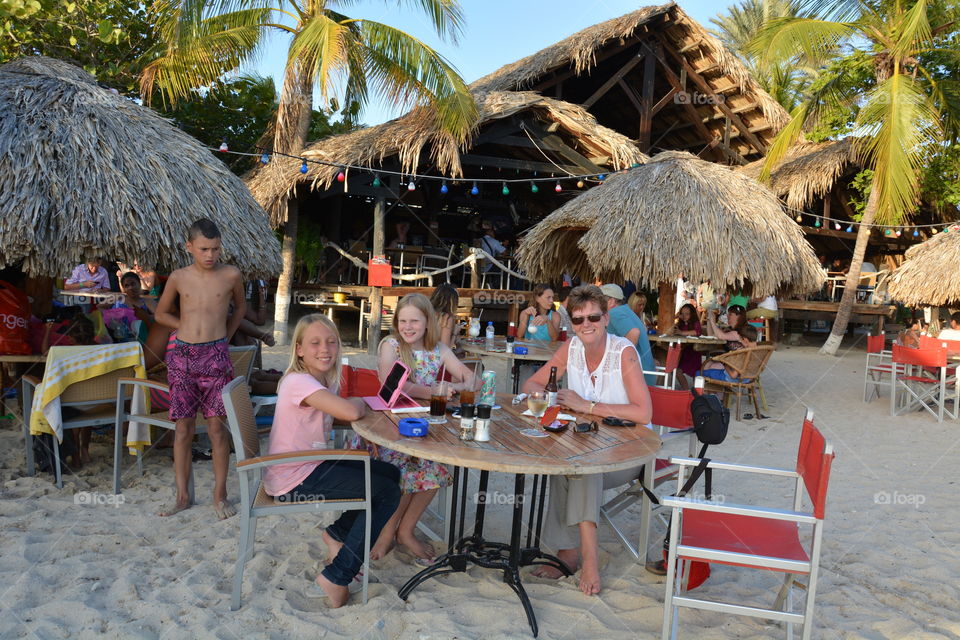 Dinner at the beach