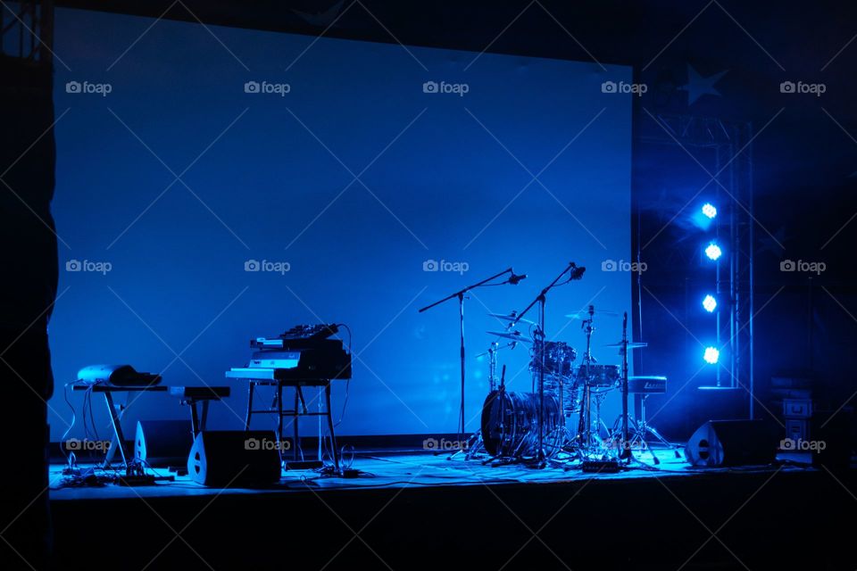 stage for my performance
