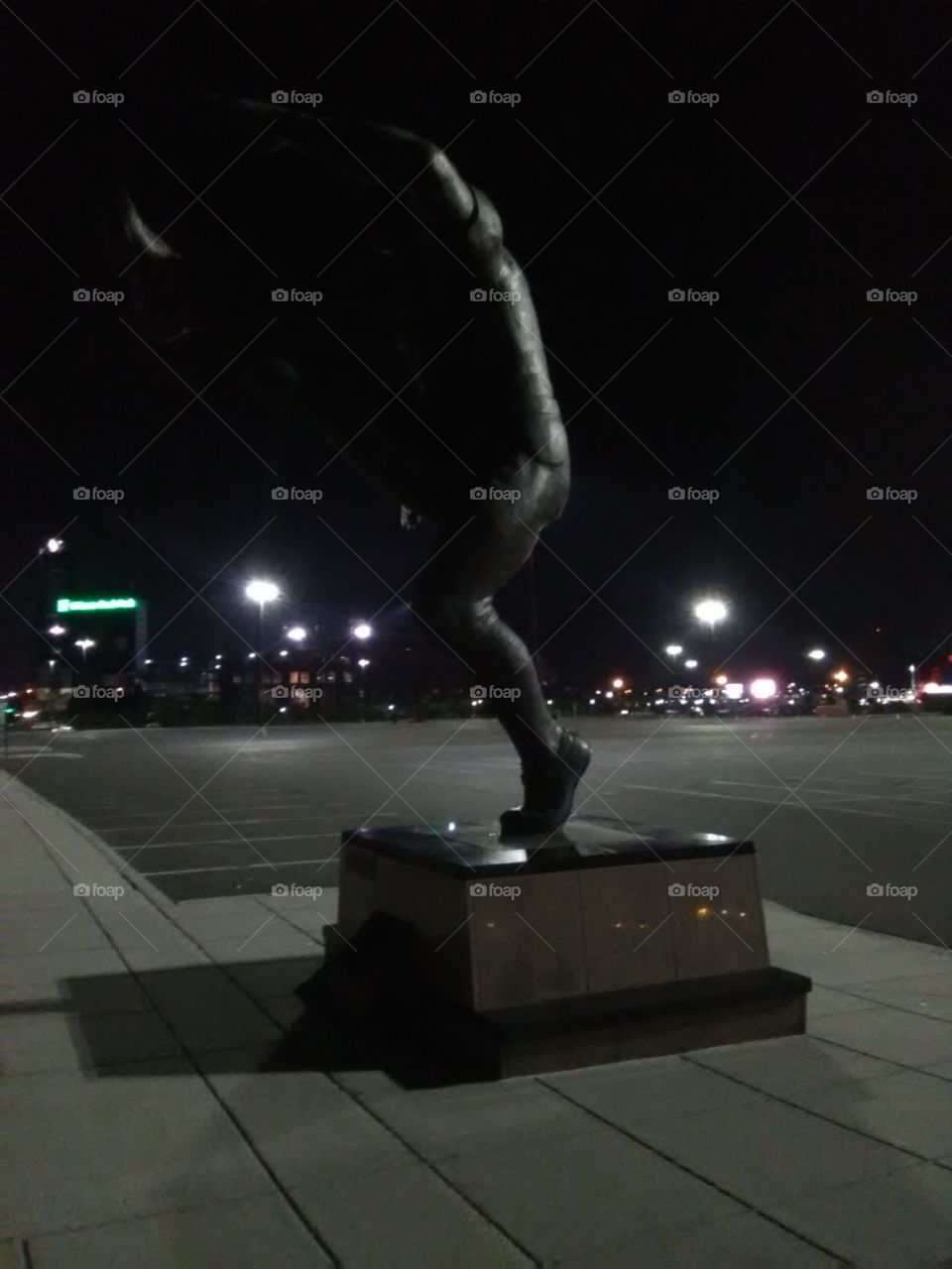 Stadium Statue