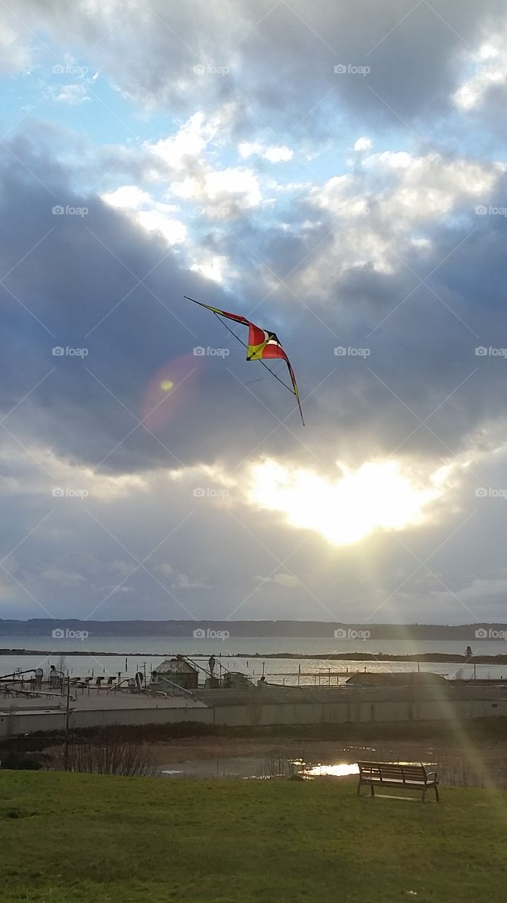 kite flying