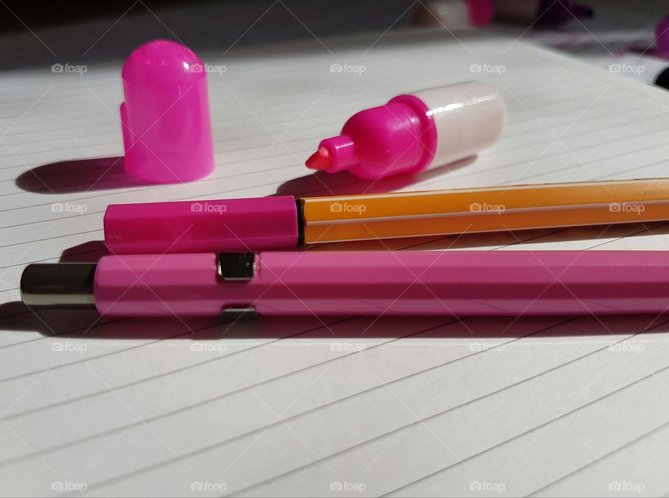 Pink scholar material