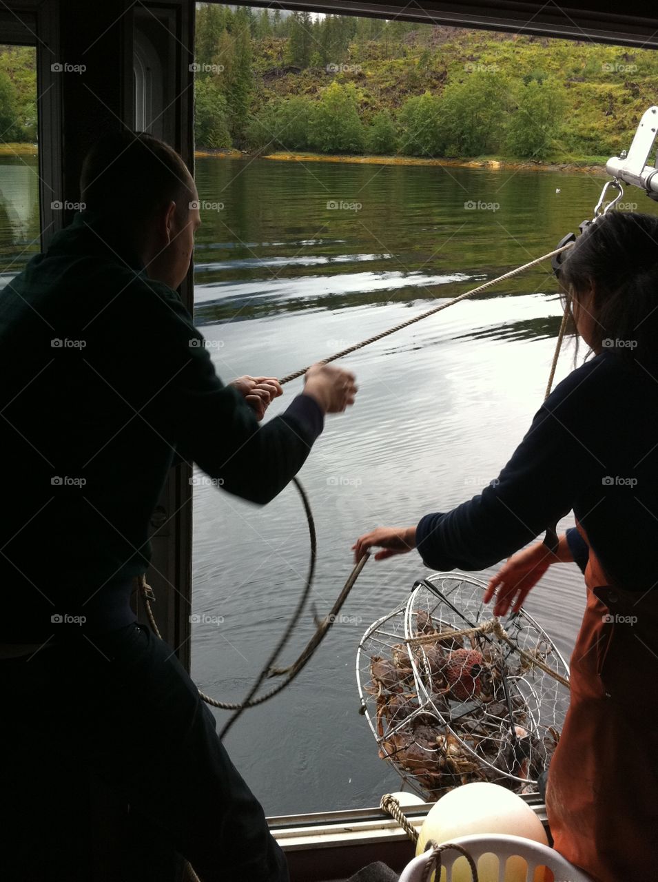 Alaskan crabbing 