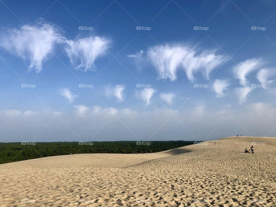 Clouds / Dune du Pyla / 🇫🇷