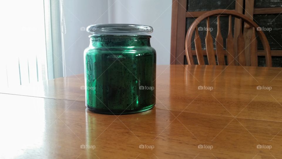 Green jar