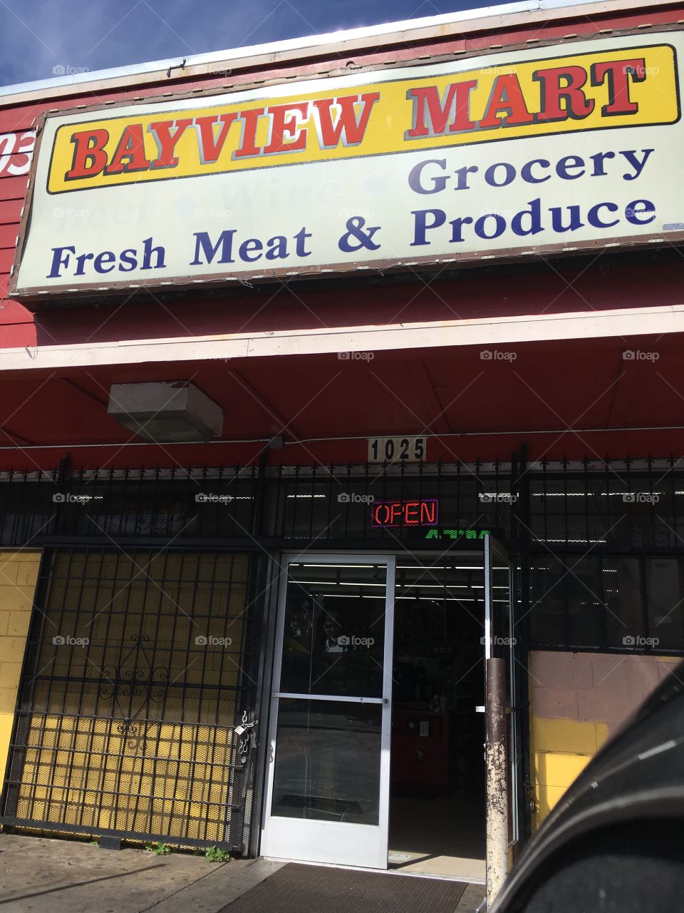 Bay view Mart produce grocery meat
