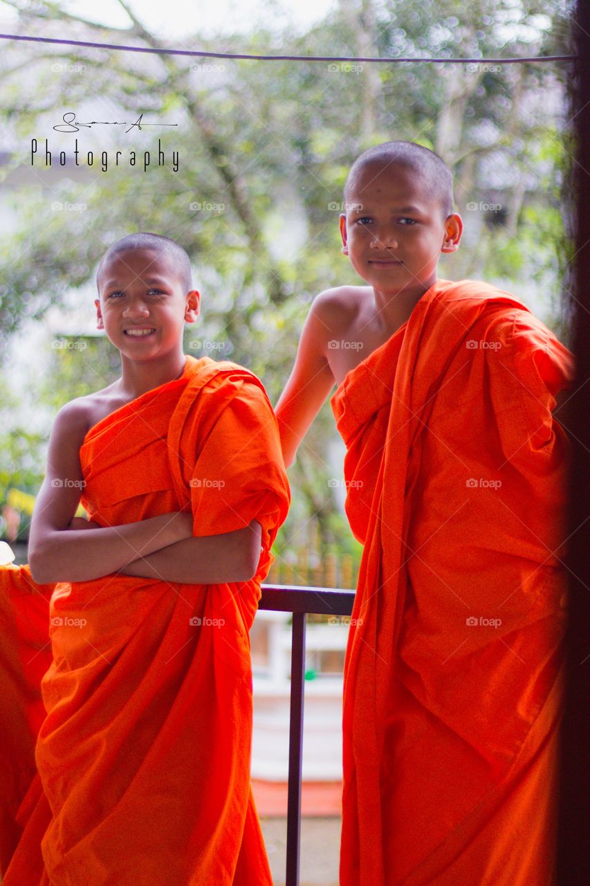 buddhist monks