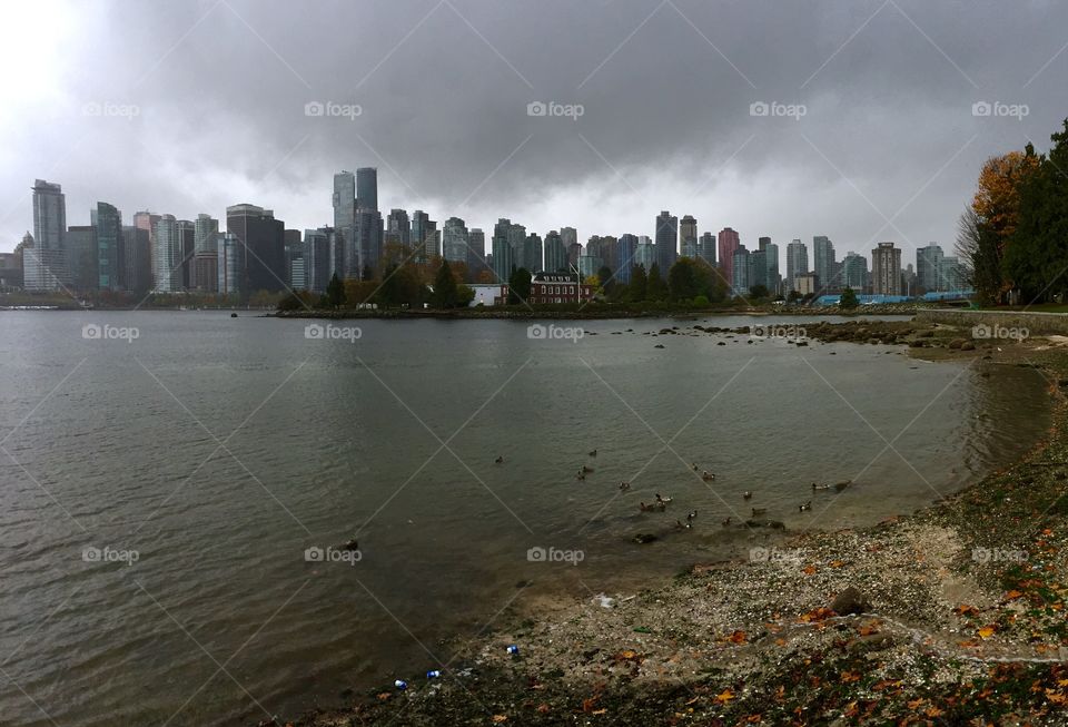 Vancouver skyline