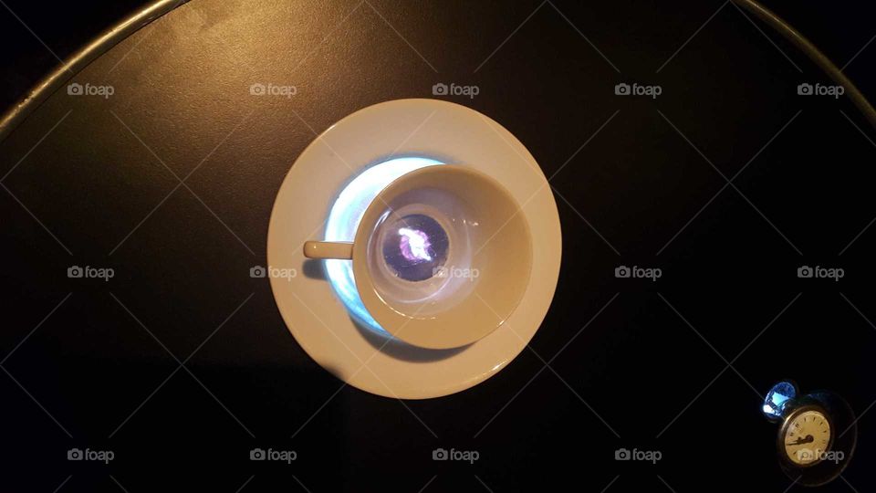 Magical coffee cup