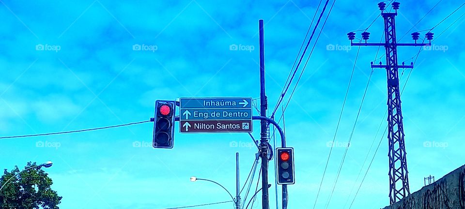 Placa e Sinalização