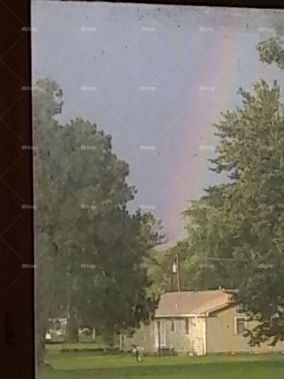 the rainbow down the street