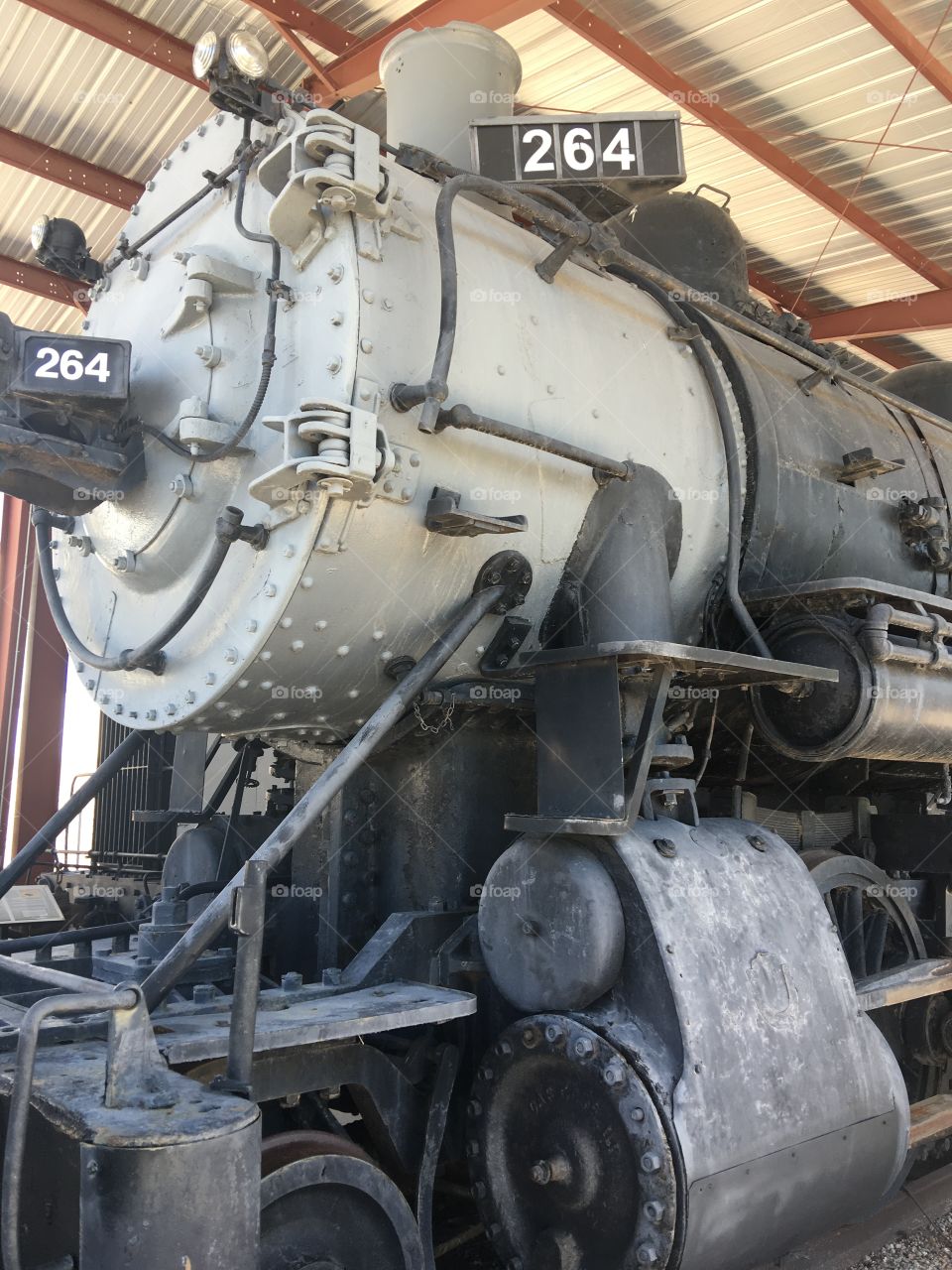 Train at Nevada Southern Railroad Museum
