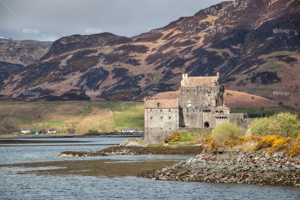 View of a old castle