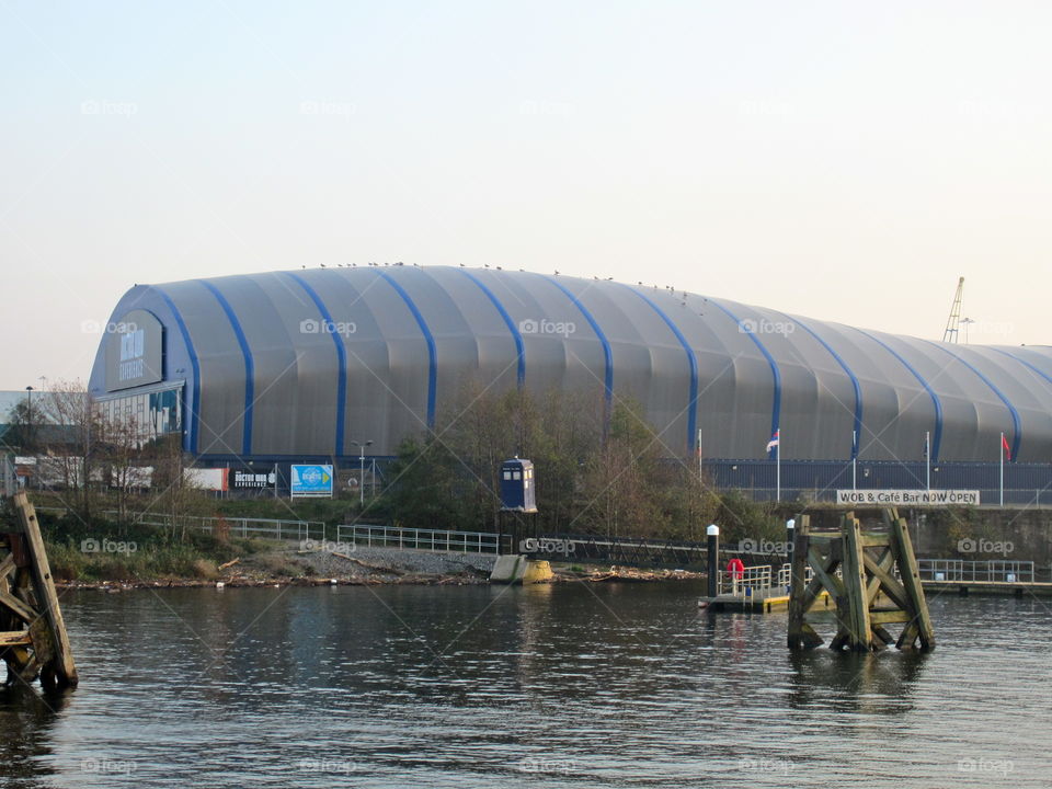 Water, River, Environment, Industry, Building